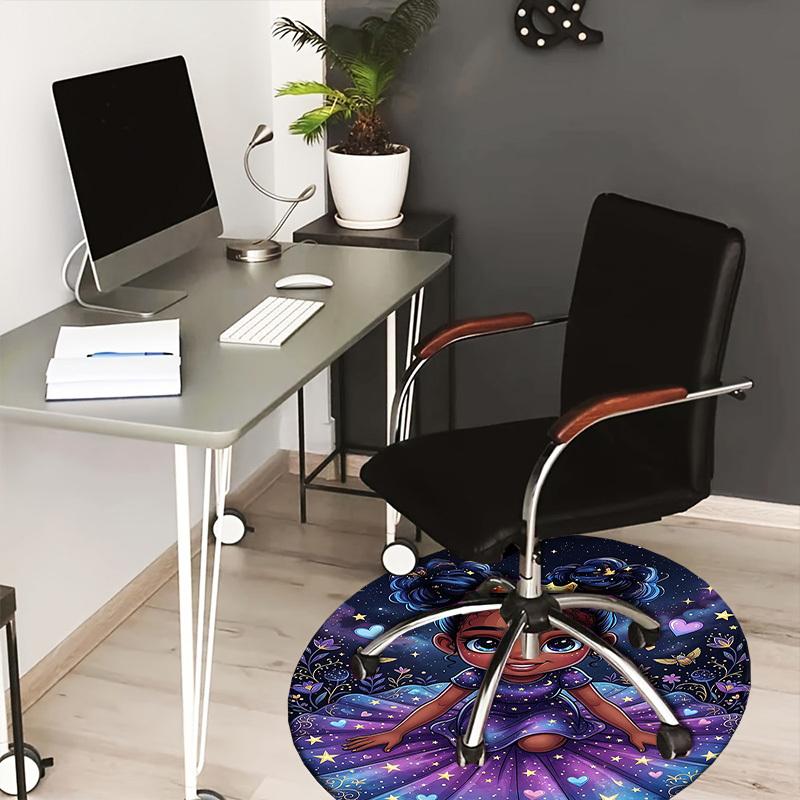 1PC Princess Starry Non-Slip Floor Round carpet, Office, family, bedroom, Large Area Rug Indoor Rugs, Durable Polyester-L0390 80cm by 80cm
1PC Princess Starry Non-Slip Floor Round carpet, Office, family, bedroom, Large Area Rug Indoor Rugs, Durable Polyester-L0390 80cm by 80cm
