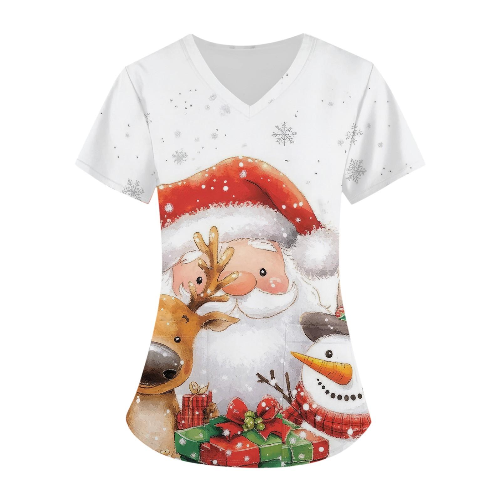 Плюс размерСкраб с принтом Рабочая форма Топы для женщин Крест V-образным вырезом Хэллоуин Принт с короткими рукавами Забавные футболки Спецодежда Футболка с карманами S киноварь
Плюс размерСкраб с принтом Рабочая форма Топы для женщин Крест V-образным вырезом Хэллоуин Принт с короткими рукавами Забавные футболки Спецодежда Футболка с карманами S киноварь