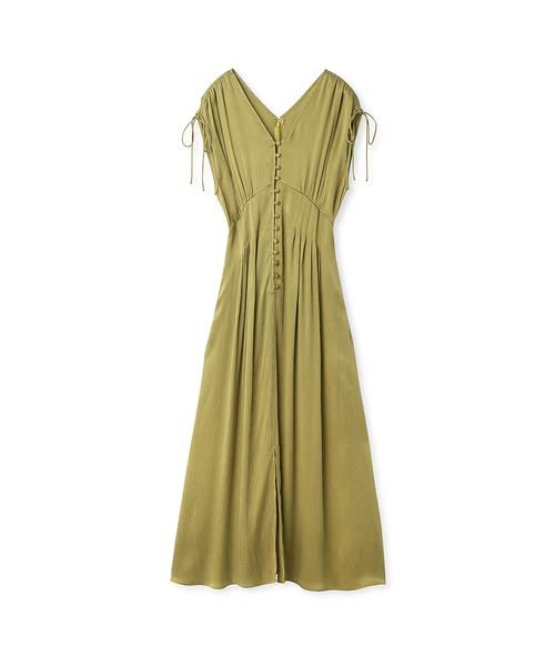 FRAY I.D. Women s Satin Tuck Flare Dress FWFO232030 OLV
FRAY I.D. Women s Satin Tuck Flare Dress FWFO232030 OLV