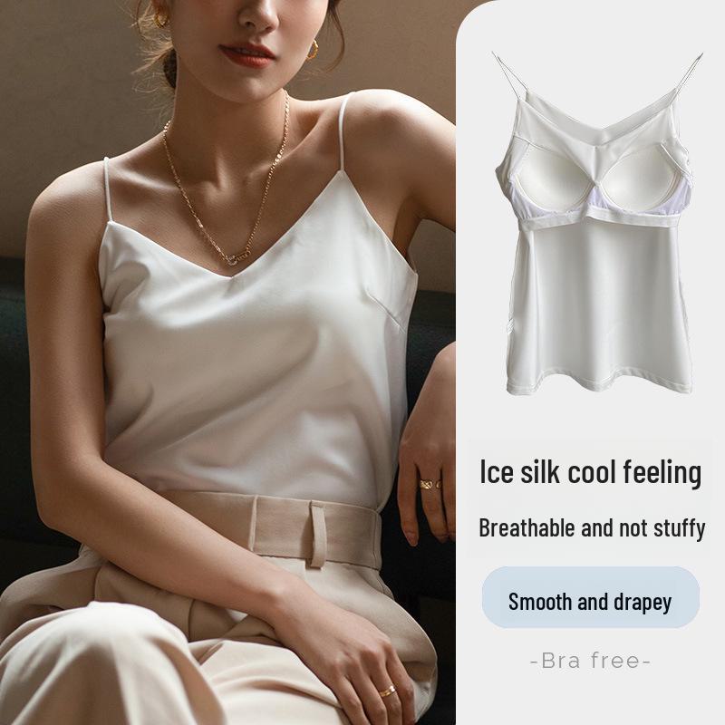 Women s Summer Camisole with Chest Pads and Stylish Back - Available in White and Smoke Blue M (90-105 lbs) белый
Women s Summer Camisole with Chest Pads and Stylish Back - Available in White and Smoke Blue M (90-105 lbs) белый