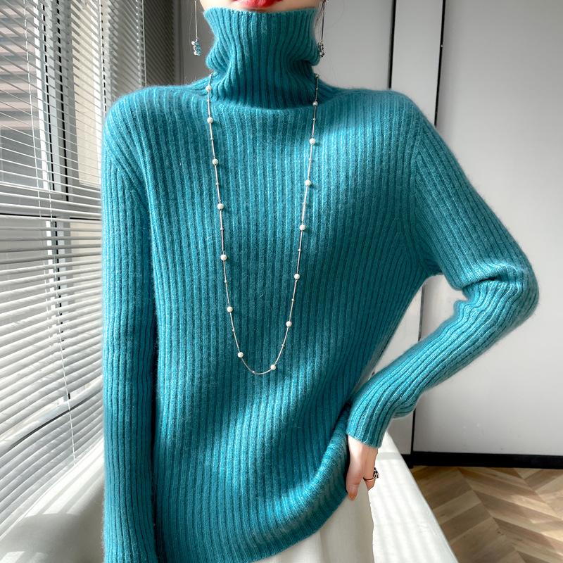 Women s High Collar Knitted Sweater: Loose, Slim Fit Pullover for Autumn and Winter L
Women s High Collar Knitted Sweater: Loose, Slim Fit Pullover for Autumn and Winter L