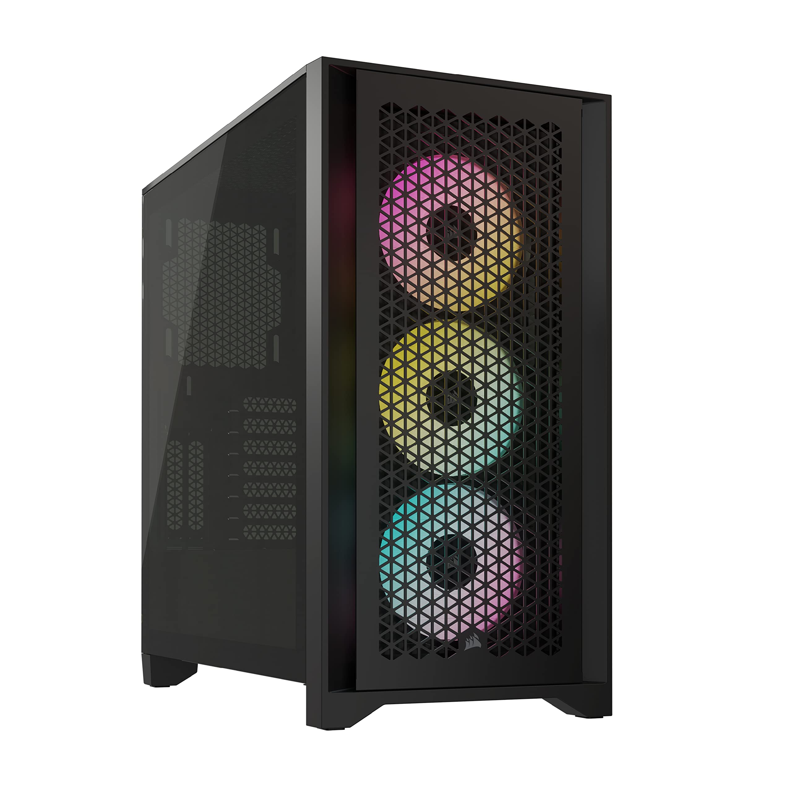 CORSAIR iCUE 4000D RGB Airflow Tempered Glass Mid-Tower Black Mid-Tower PC Case CC-9011240-WW CS8623
CORSAIR iCUE 4000D RGB Airflow Tempered Glass Mid-Tower Black Mid-Tower PC Case CC-9011240-WW CS8623
