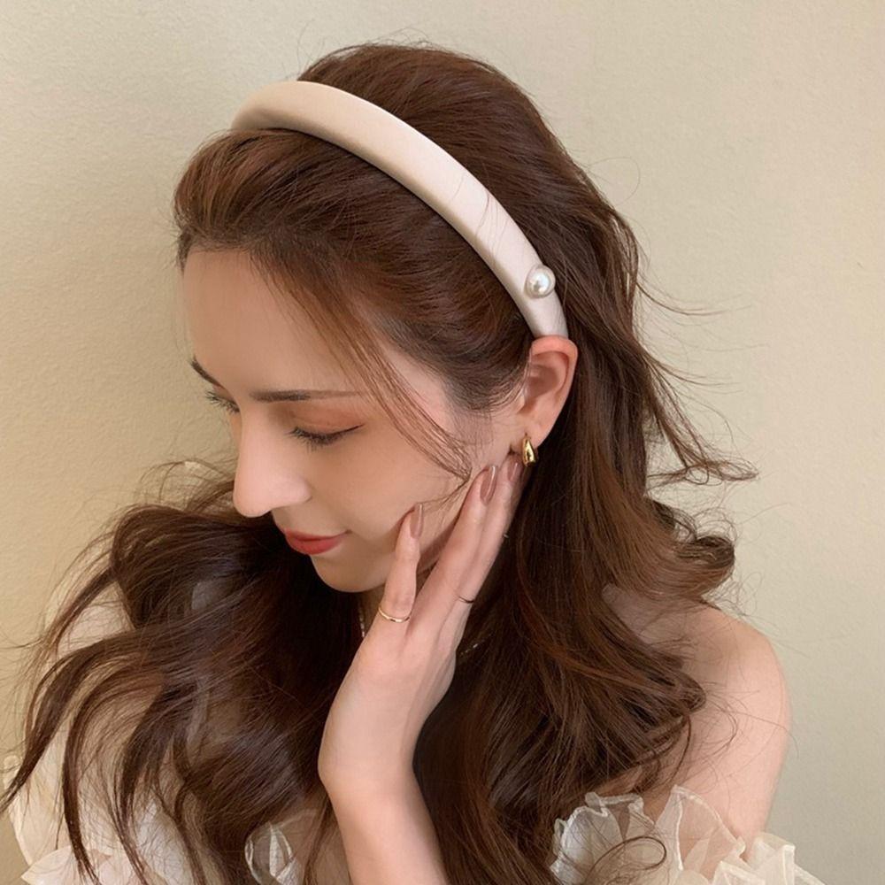 Headband French Satin Silk Headband Female Hair Accessories Sponge Hair Band Korean Style Headwear
Headband French Satin Silk Headband Female Hair Accessories Sponge Hair Band Korean Style Headwear