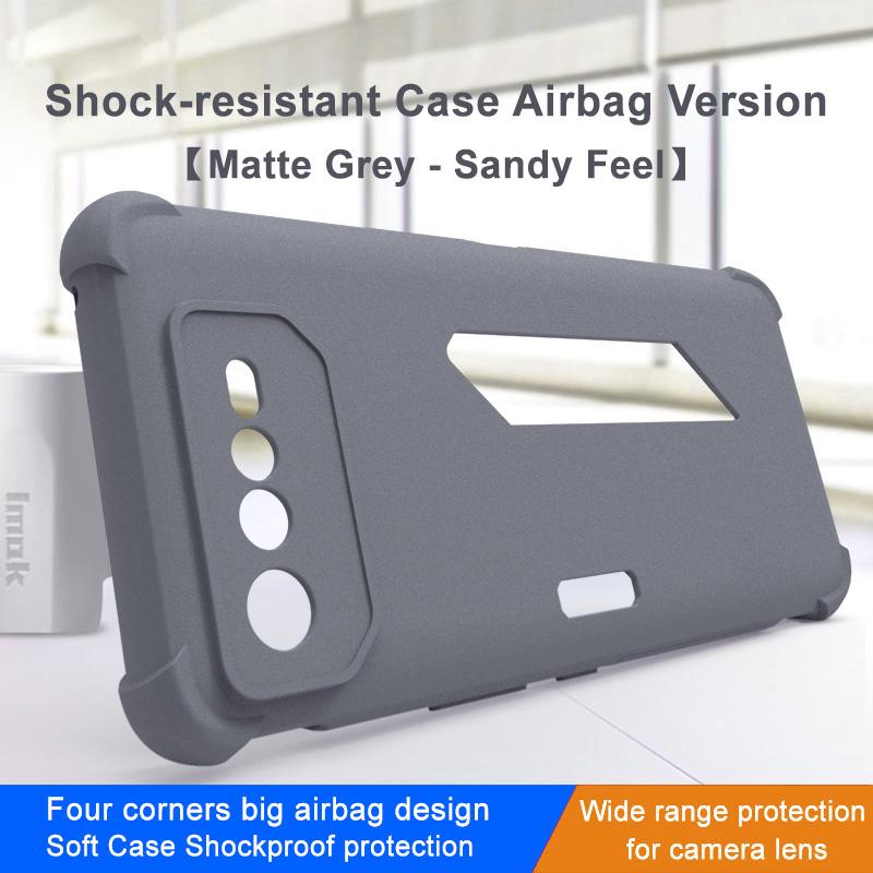 IMAK for Asus ROG Phone 6 5G Matte Texture Drop-proof Airbag TPU Wear-resistant Mobile Phone Case Shell Black
IMAK for Asus ROG Phone 6 5G Matte Texture Drop-proof Airbag TPU Wear-resistant Mobile Phone Case Shell Black