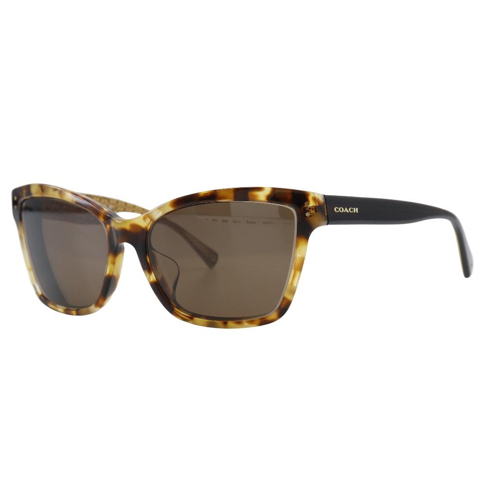 COACH sunglasses HC8107F Brown plastic Women Used
COACH sunglasses HC8107F Brown plastic Women Used