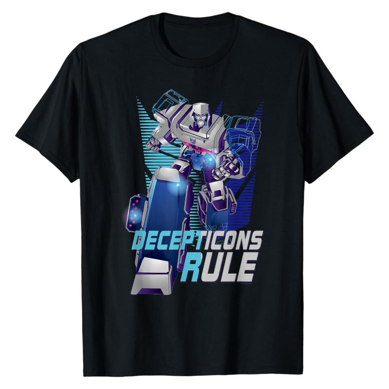 Megatron Decepticon Transformers TShirt Classic Robot Graphic Print Crew Neck Soft Cotton Oversized Casual Street Fashion Tops S
Megatron Decepticon Transformers TShirt Classic Robot Graphic Print Crew Neck Soft Cotton Oversized Casual Street Fashion Tops S