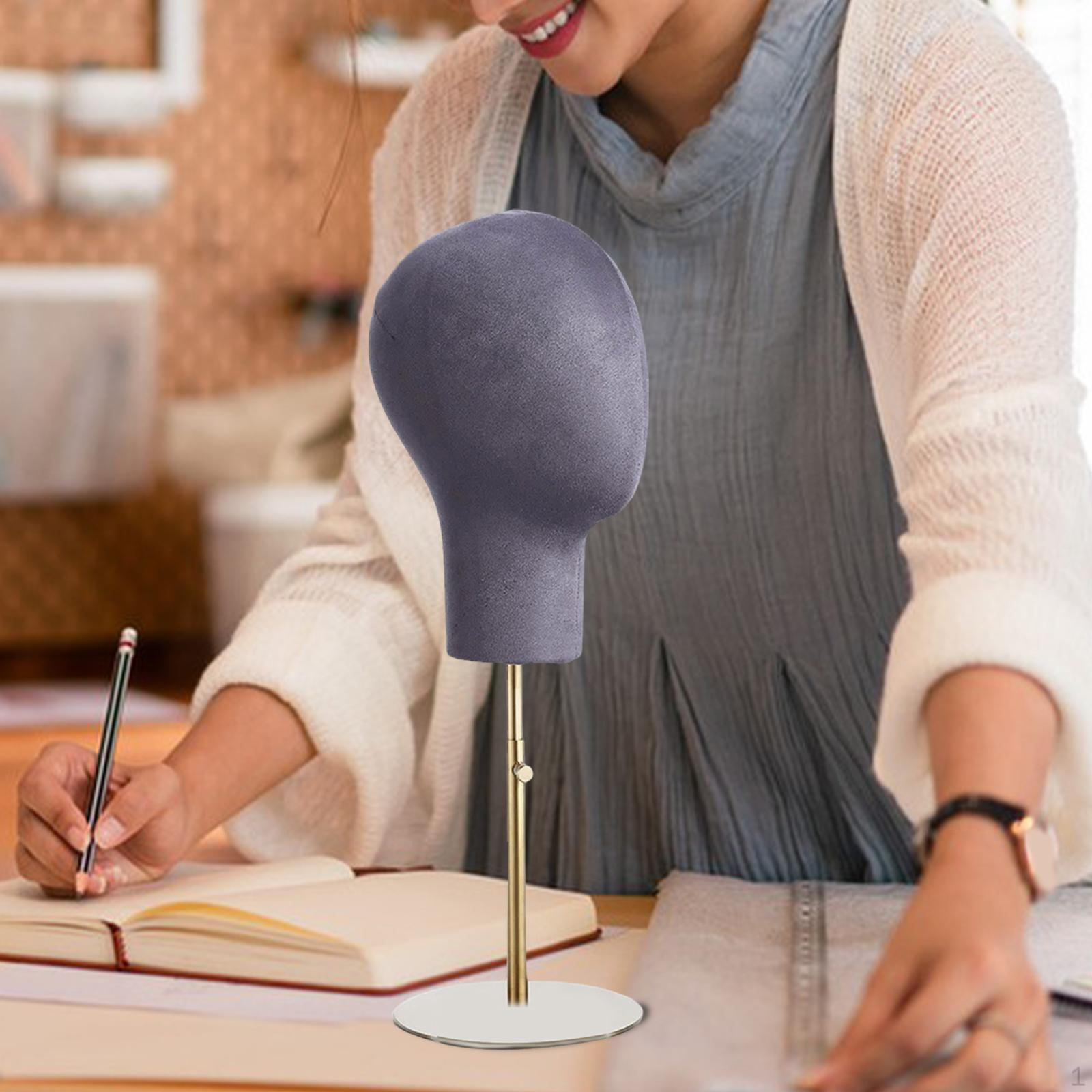 Підставка для капелюха. Манекен. Голова. Модель. Стабільний. Елегантний декор. Тримач для шиньонів темно-сірий
Підставка для капелюха. Манекен. Голова. Модель. Стабільний. Елегантний декор. Тримач для шиньонів темно-сірий