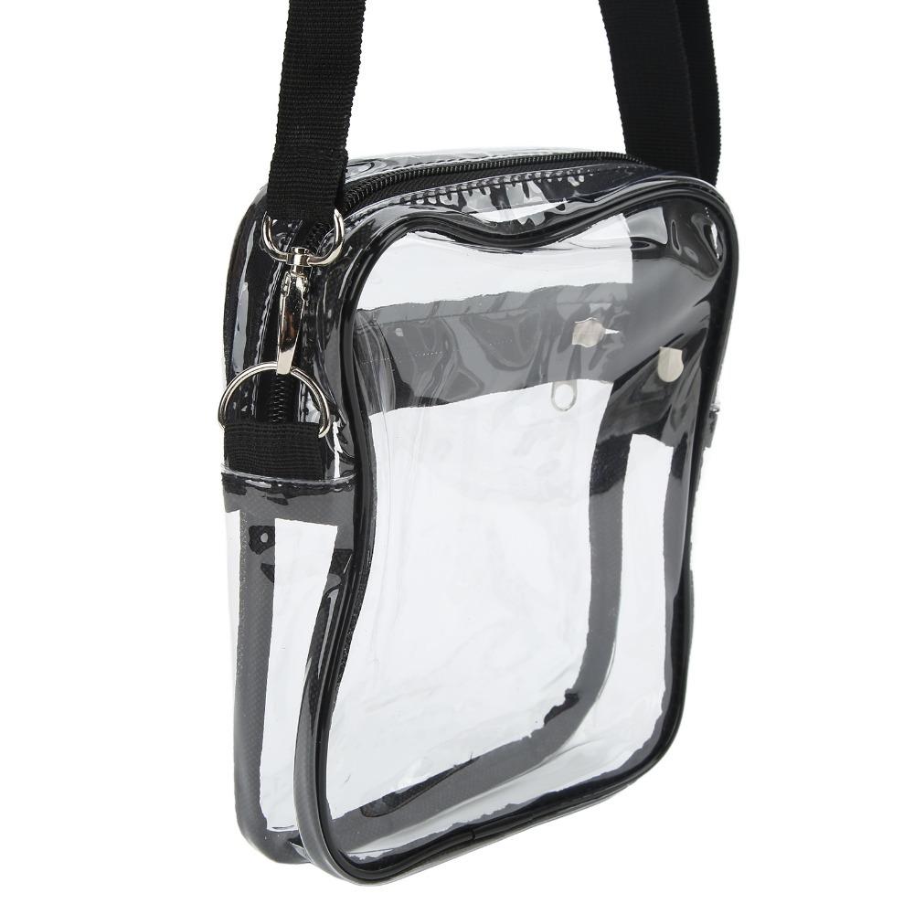 2 Pcs With Adjustable Strap Transparent Shoulder Bag PVC Clear Purse Daily Travel 20*15*5cm
2 Pcs With Adjustable Strap Transparent Shoulder Bag PVC Clear Purse Daily Travel 20*15*5cm