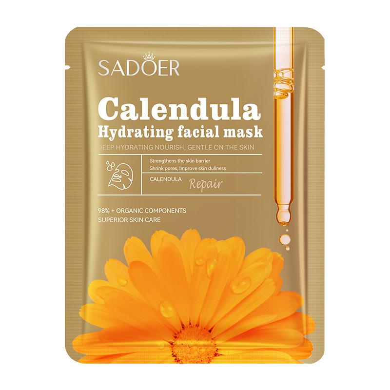 Увлажняющая маска для лица с экстрактом плодов камелии Calendula-10PCS
Увлажняющая маска для лица с экстрактом плодов камелии Calendula-10PCS