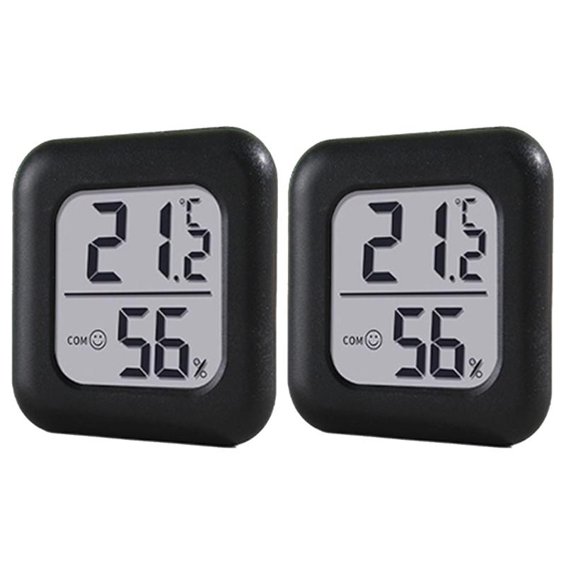 Pack of 2 Long Battery Life Magnetic Temperature Humidity Monitor Featuring 12 Month Operations and Easy Magnetic Mount Indoor Use
Pack of 2 Long Battery Life Magnetic Temperature Humidity Monitor Featuring 12 Month Operations and Easy Magnetic Mount Indoor Use