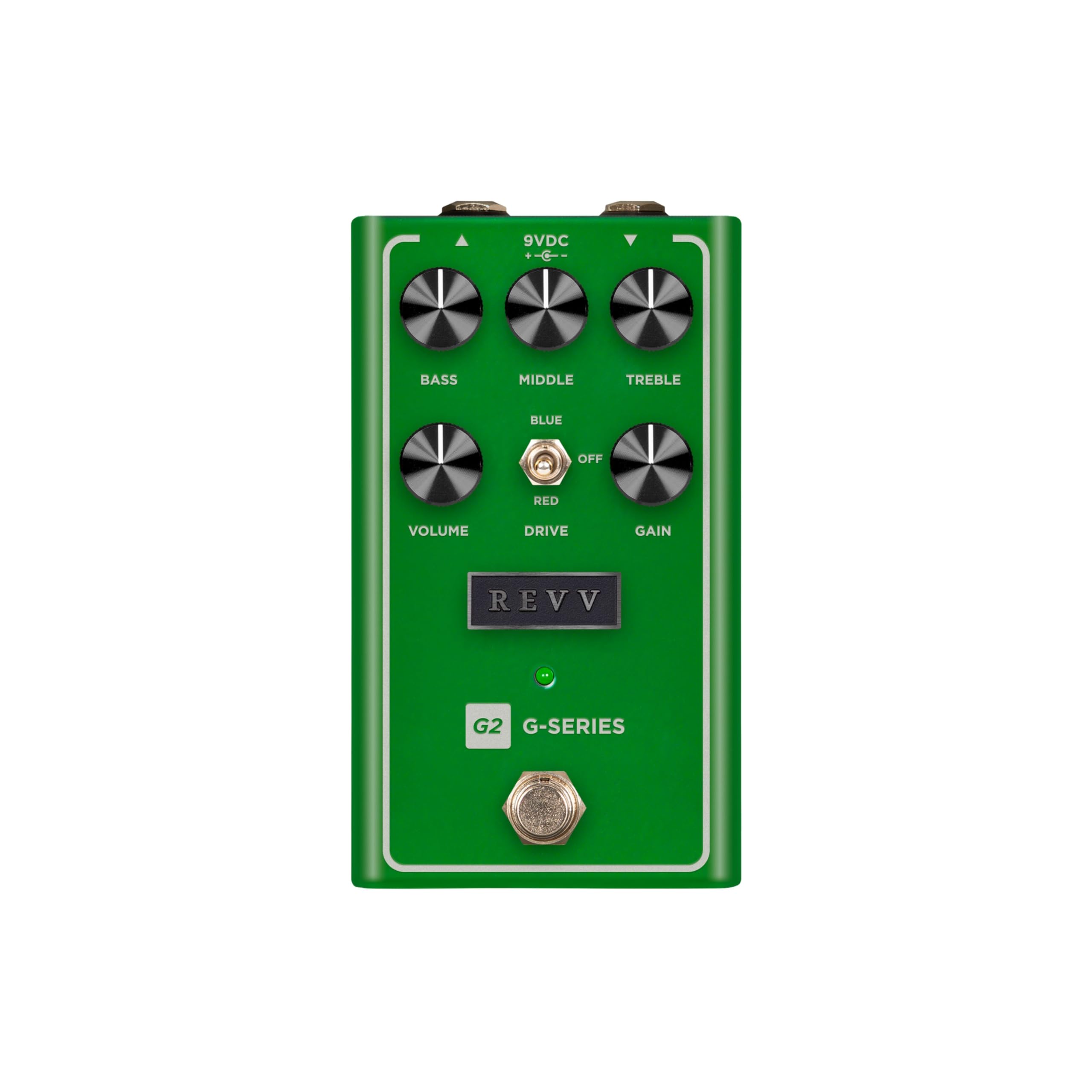 Revv Amplification G Series G2 V Pedal зелений
Revv Amplification G Series G2 V Pedal зелений