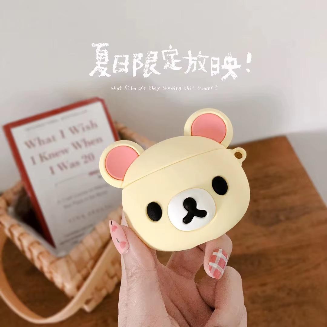 For AirPods 4 1 2 3 Pro Pro2 Earphone Case Cute Bear Cartoon Silicone Protective Headphone Box with Pendant Cover For Airpods 4 білий
For AirPods 4 1 2 3 Pro Pro2 Earphone Case Cute Bear Cartoon Silicone Protective Headphone Box with Pendant Cover For Airpods 4 білий