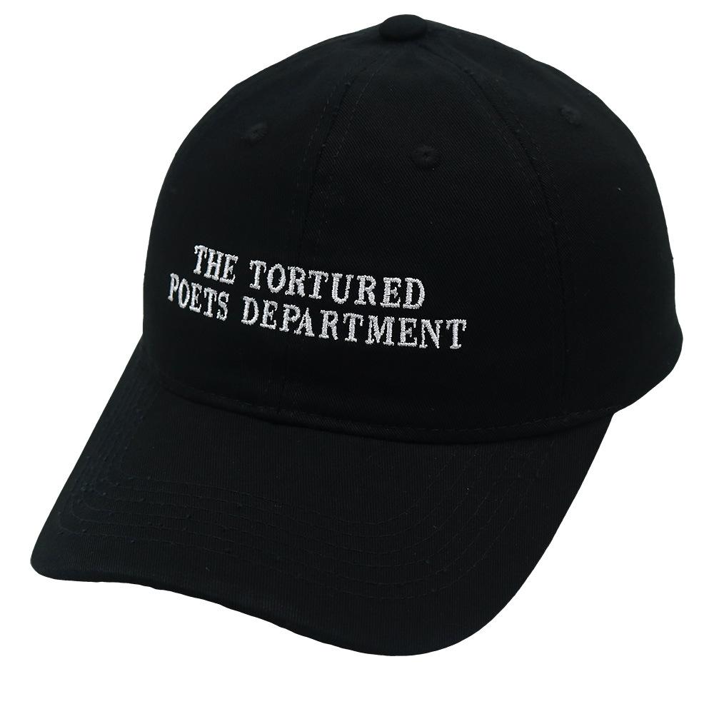 THE TORTURED POETS DEPARTMENT DAD Hat Embroidery TTPD Leisure Baseball Cap Cotton Unisex чёрный
THE TORTURED POETS DEPARTMENT DAD Hat Embroidery TTPD Leisure Baseball Cap Cotton Unisex чёрный