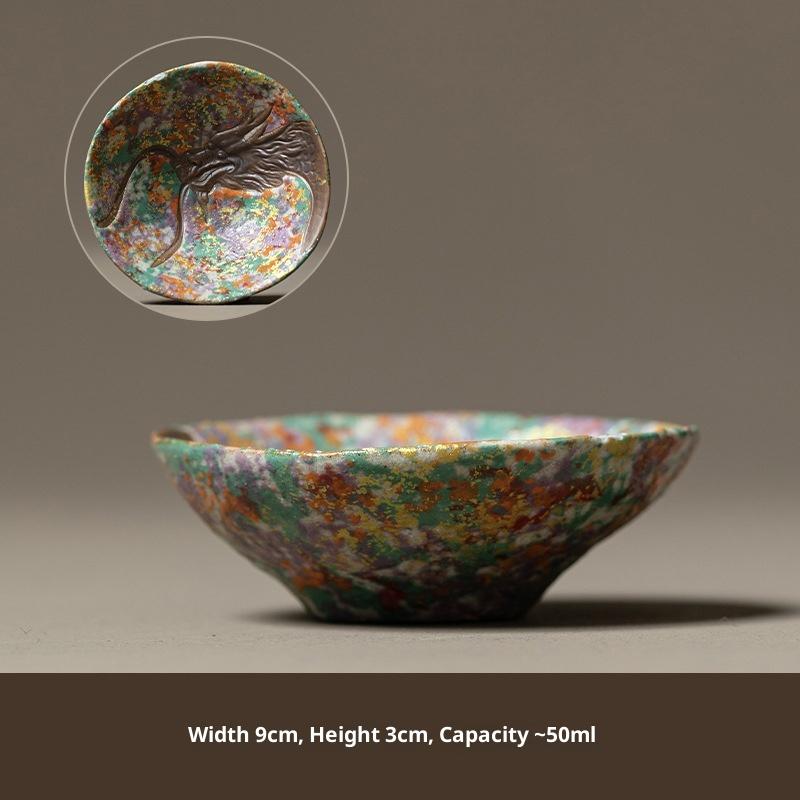 Chinese Retro Coarse Pottery Douli Cup Pu er Cup Colorful Raw Mineral Single Kung Fu Teacup Master Cup Jian Zhan Teacup 200ml
Chinese Retro Coarse Pottery Douli Cup Pu er Cup Colorful Raw Mineral Single Kung Fu Teacup Master Cup Jian Zhan Teacup 200ml