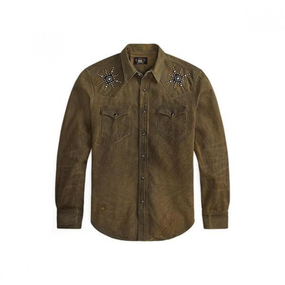Double Rl Slim Fit Stud Denim Western Shirt Mnrrwov16820423200 XXL
Double Rl Slim Fit Stud Denim Western Shirt Mnrrwov16820423200 XXL