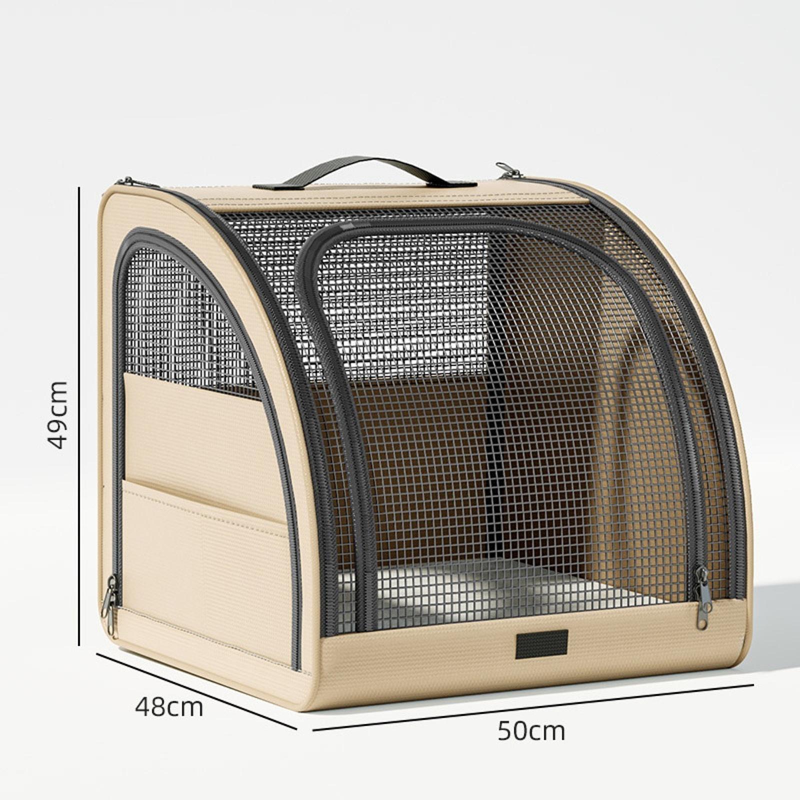 Oxford Cloth Cat Carrier Backpack Breathable Car Dog Bed Pet Travel Bag for Small Animals Outdoor Camping Travel Carrying Bag бежевый
Oxford Cloth Cat Carrier Backpack Breathable Car Dog Bed Pet Travel Bag for Small Animals Outdoor Camping Travel Carrying Bag бежевый
