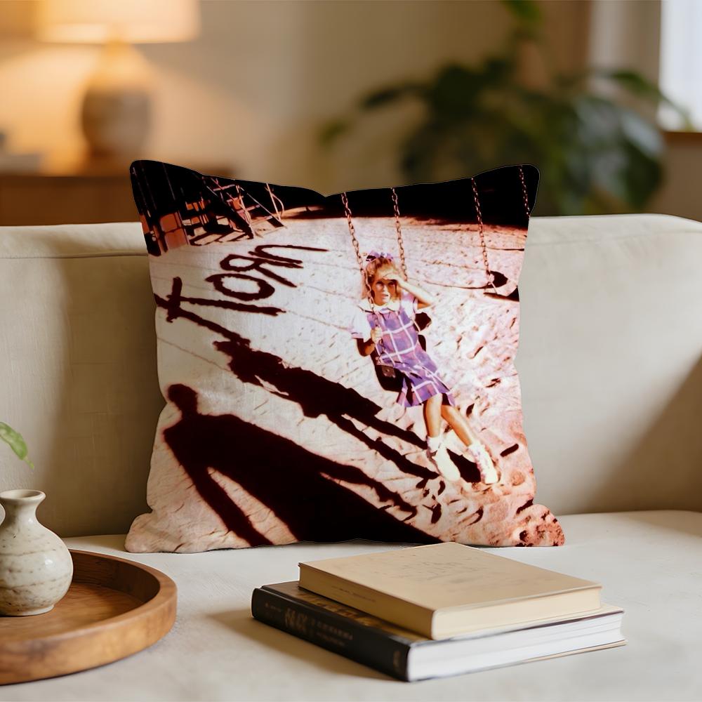 Rock Band KKorn Cushion Cover Short plush pillowcase for bed sofa carwashable 30x30cm
Rock Band KKorn Cushion Cover Short plush pillowcase for bed sofa carwashable 30x30cm