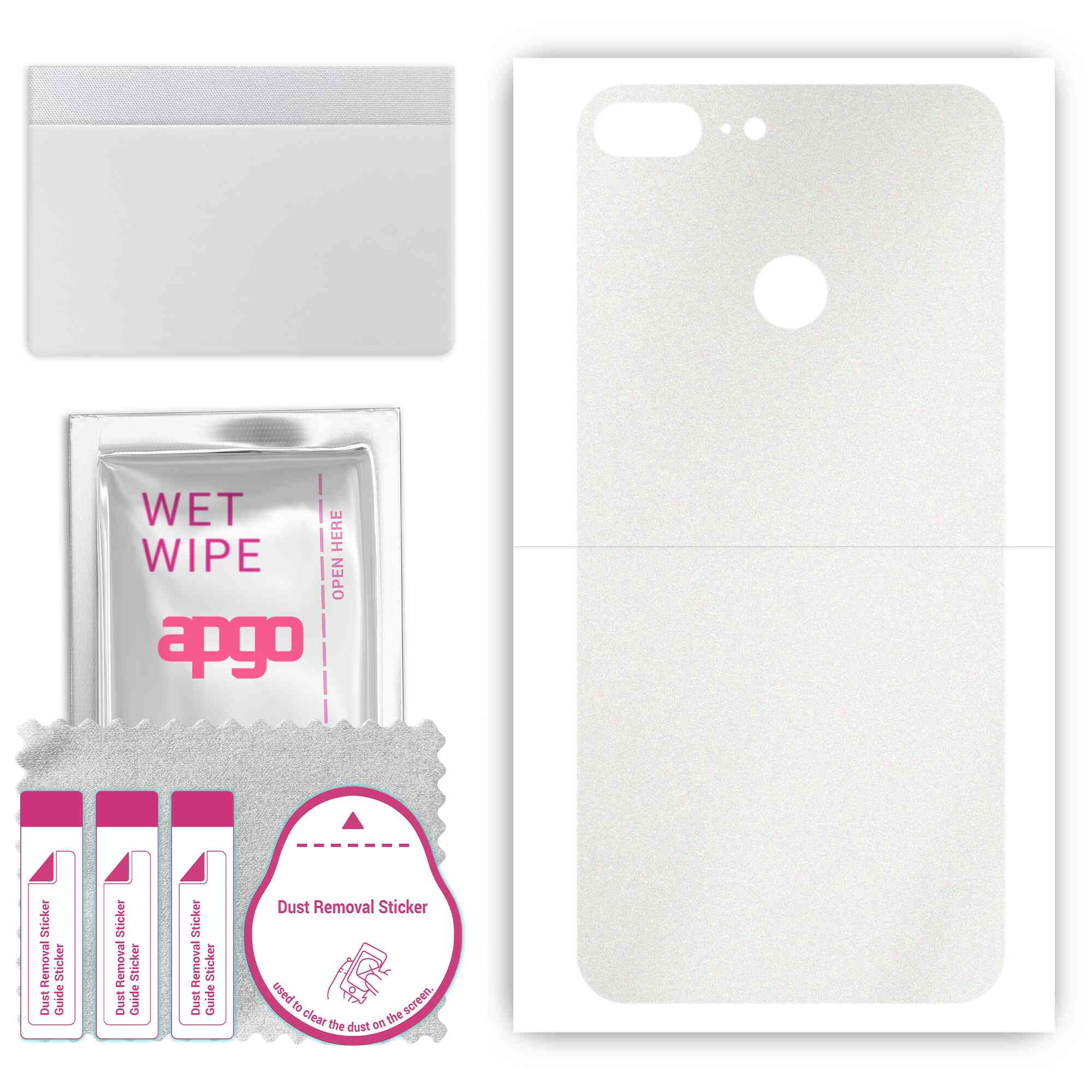 apgo Protective Skin Sticker for the back compatible with Honor 9 Lite, Wrap Film, Foil, Vinyl - Pattern Matte Transparent
apgo Protective Skin Sticker for the back compatible with Honor 9 Lite, Wrap Film, Foil, Vinyl - Pattern Matte Transparent