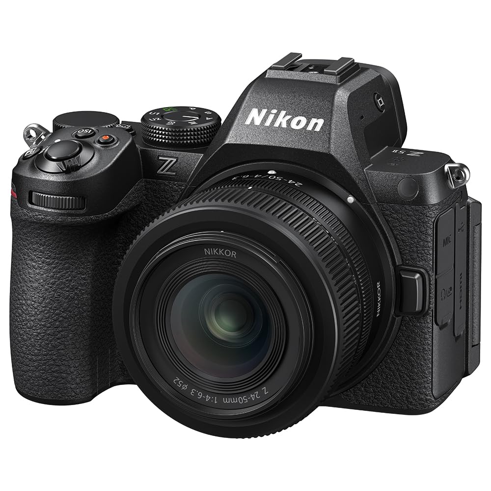 Nikon Mirrorless Camera Z5II Lens Kit Z Mount Full Size 24-50 чорний
Nikon Mirrorless Camera Z5II Lens Kit Z Mount Full Size 24-50 чорний