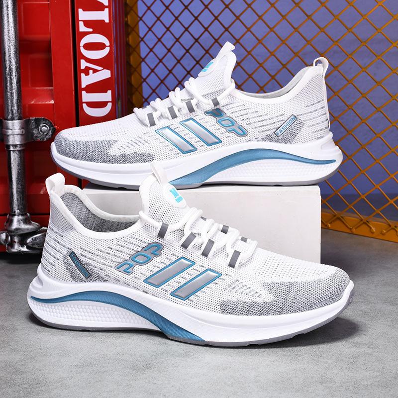 Spring and summer new fly-woven mesh sneakers breathable running shoes trend versatile casual shoes youth trend shoes 39 чёрный
Spring and summer new fly-woven mesh sneakers breathable running shoes trend versatile casual shoes youth trend shoes 39 чёрный