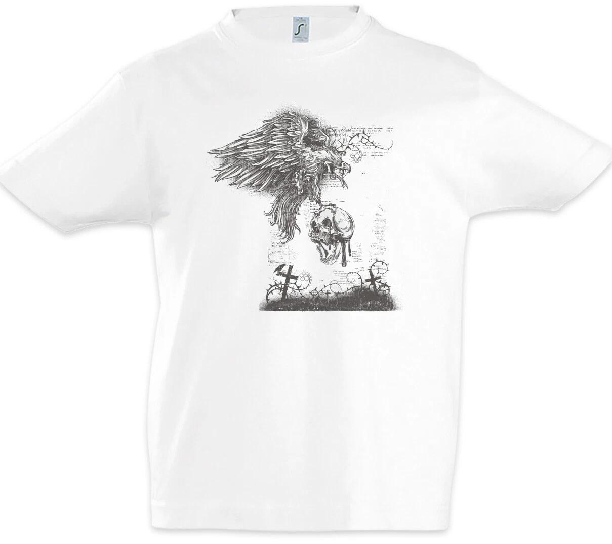 Cemetery Vulture Skull Kids Boys T-Shirt Vulture Graveyard Skull Skull- 100
Cemetery Vulture Skull Kids Boys T-Shirt Vulture Graveyard Skull Skull- 100