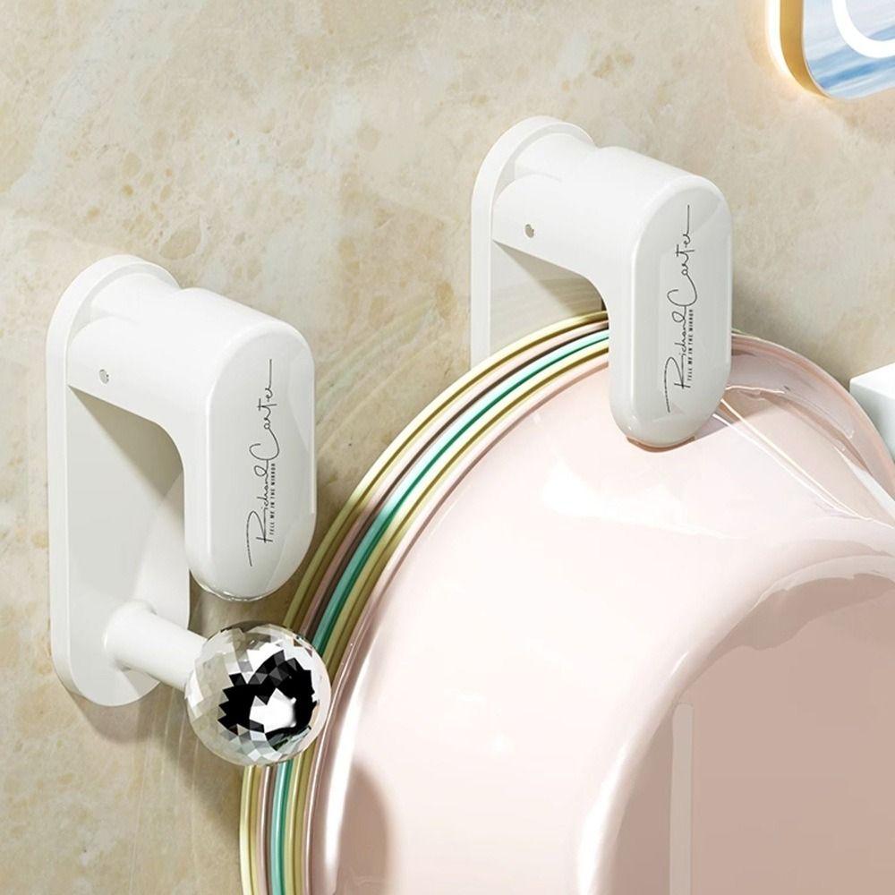 Plastic Washbasin Storage Hook Punch Free Towel Rack Holder Basin Storage Rack for Home розовый
Plastic Washbasin Storage Hook Punch Free Towel Rack Holder Basin Storage Rack for Home розовый