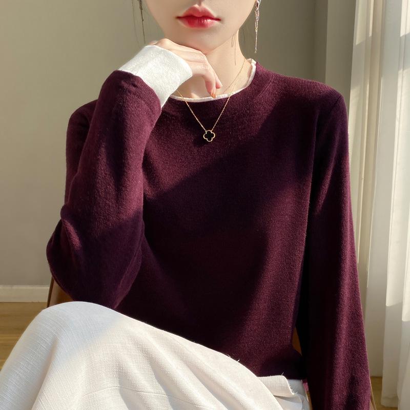 Женский трикотаж с цветными блоками и круглым вырезом - Осень/Зима Свободный крой Комплект из 2 предметов XXL
Женский трикотаж с цветными блоками и круглым вырезом - Осень/Зима Свободный крой Комплект из 2 предметов XXL