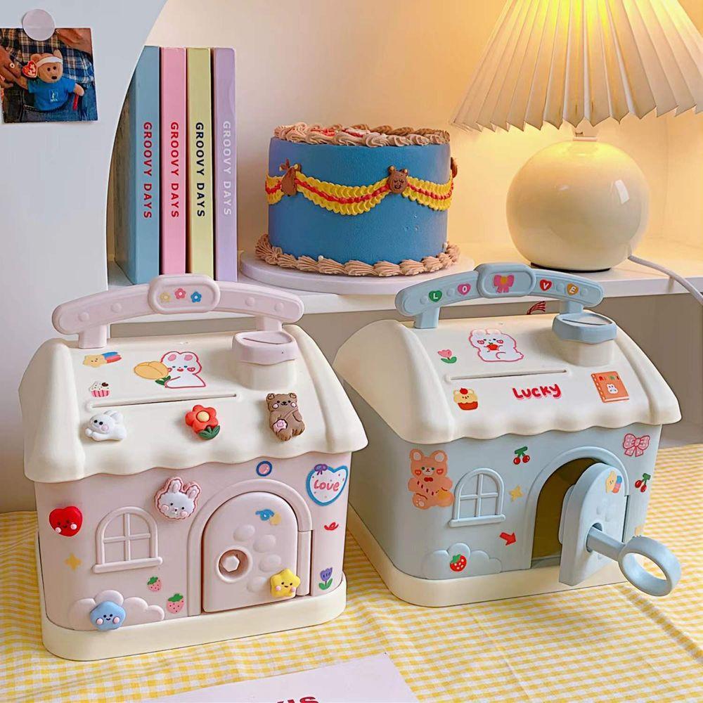 Gifts Small House Plastic Children Desktop Decoration Coin Bank Piggy Bank Storage Case Money Box
Gifts Small House Plastic Children Desktop Decoration Coin Bank Piggy Bank Storage Case Money Box