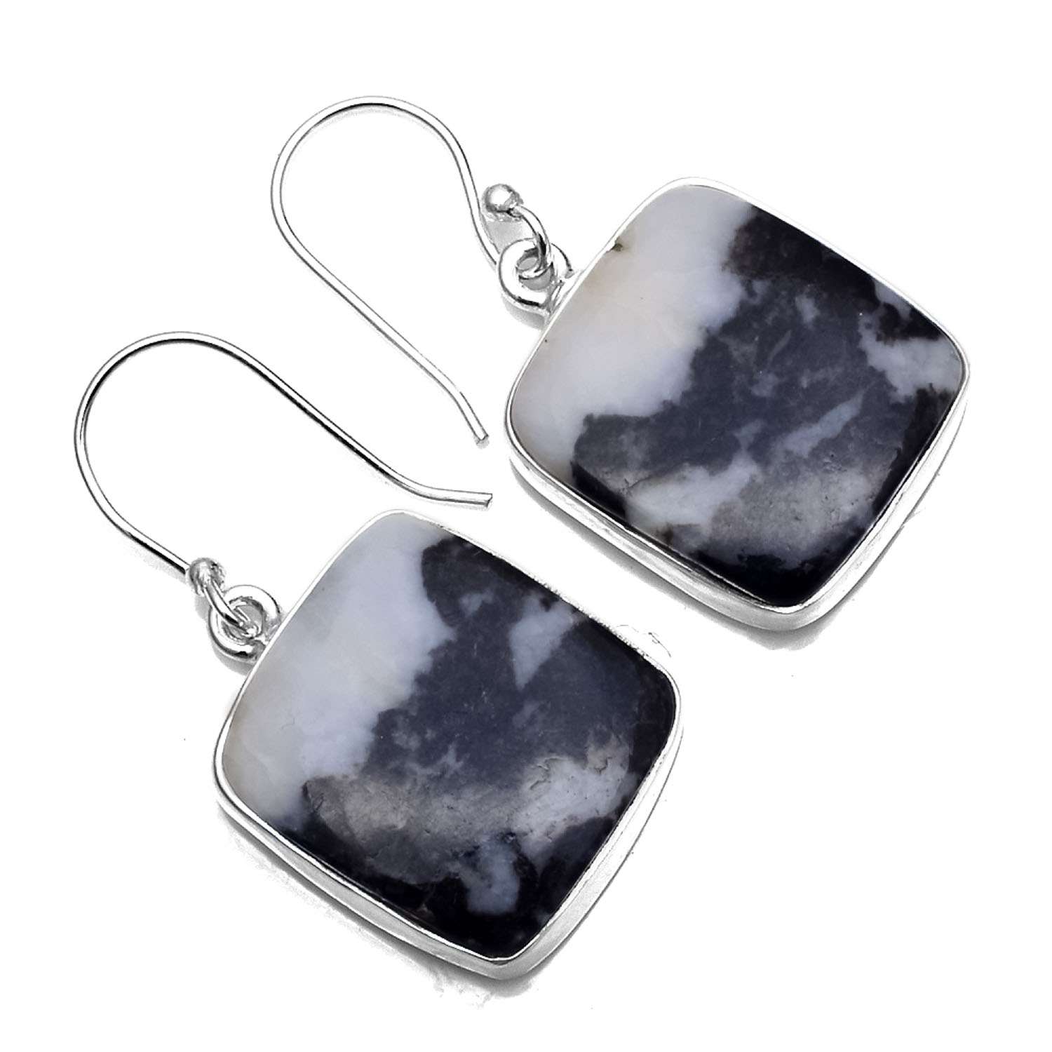 Buffalo Turquoise Gemstone Earrings Solid 925 Sterling Silver Handmade Earrings Jewelry Gift For Women And Girls E-1133
Buffalo Turquoise Gemstone Earrings Solid 925 Sterling Silver Handmade Earrings Jewelry Gift For Women And Girls E-1133