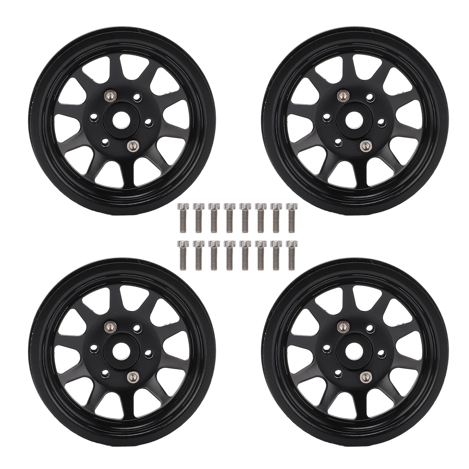 4Pcs Metal 1.9 Inch Wheel Rims RC Accessories for Axial SCX10 90046 1:10 RC CrawlerBlack чорний
4Pcs Metal 1.9 Inch Wheel Rims RC Accessories for Axial SCX10 90046 1:10 RC CrawlerBlack чорний