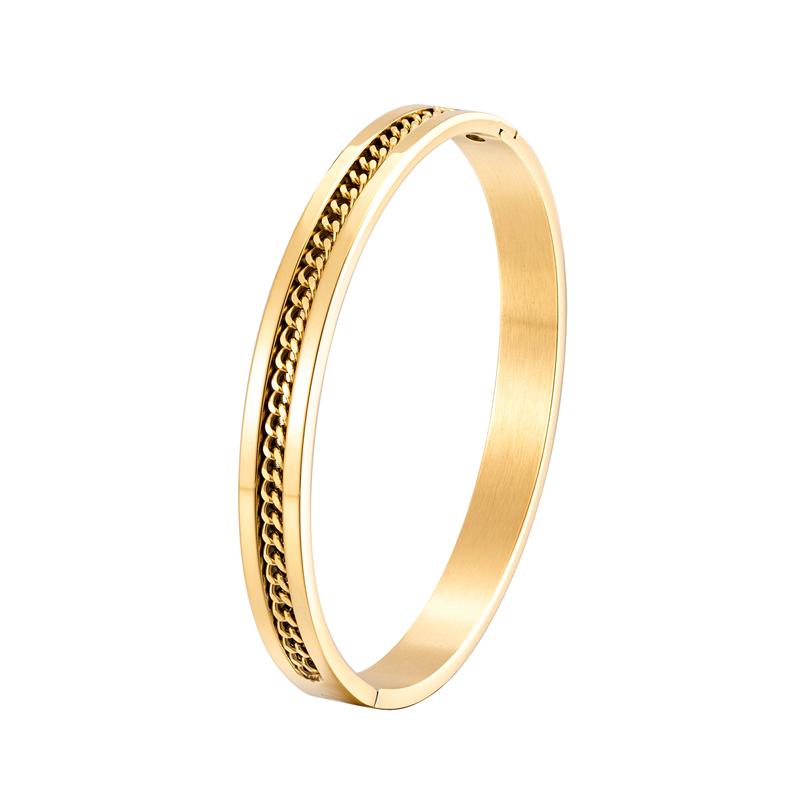 Новый круглый браслет из нержавеющей стали в стиле панк с полукругом для мужчин и женщин, подарки для пар, ювелирные изделия для браслета
Новый круглый браслет из нержавеющей стали в стиле панк с полукругом для мужчин и женщин, подарки для пар, ювелирные изделия для браслета