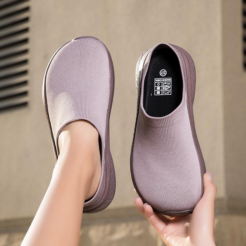 Women Stretch Cushion Shoes Comfy Cloud Pro Breathe Mesh Sock Fashion Sneakers Antiskid Matching Shoes for Couples One-step Pedal Slippers 36
Women Stretch Cushion Shoes Comfy Cloud Pro Breathe Mesh Sock Fashion Sneakers Antiskid Matching Shoes for Couples One-step Pedal Slippers 36