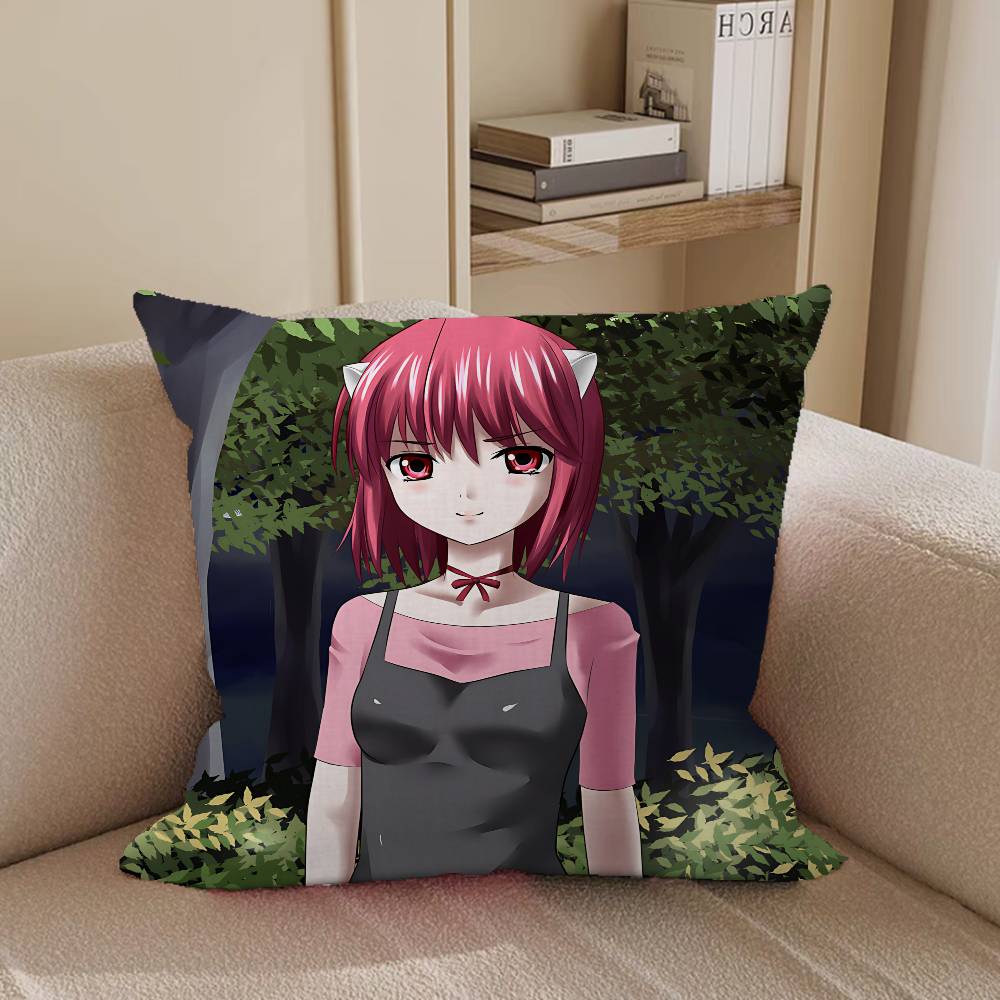 Elfen CARTOON LiedS Pillow Covers Cartoon Sofa Decorative Home Double-sided Printing Short Plush Cute Cushion Cover 16x16Inch
Elfen CARTOON LiedS Pillow Covers Cartoon Sofa Decorative Home Double-sided Printing Short Plush Cute Cushion Cover 16x16Inch