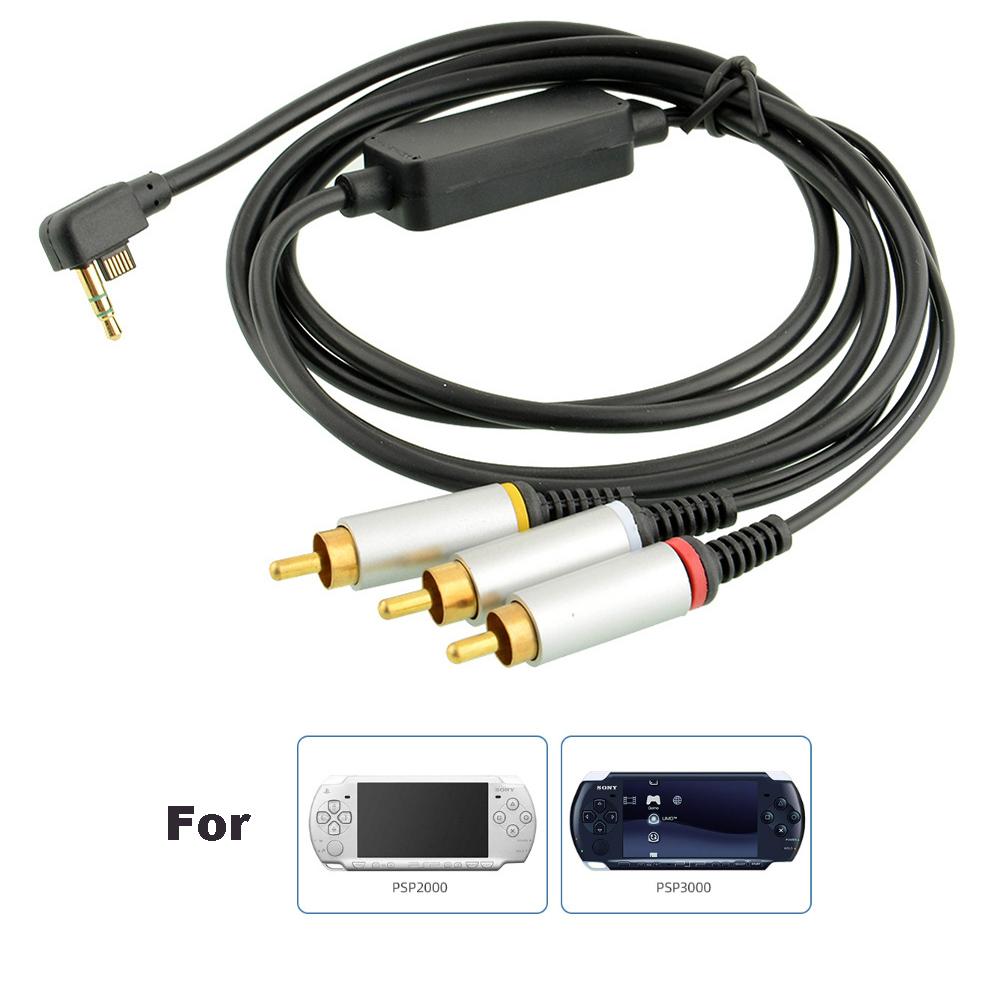 AV RCA 3RCA Ypbpr 5RCA Cable for PSP 2000 3000 Game Console Connect TV Audio and Video Wire Plug Adater Extend Line Length 3m
AV RCA 3RCA Ypbpr 5RCA Cable for PSP 2000 3000 Game Console Connect TV Audio and Video Wire Plug Adater Extend Line Length 3m