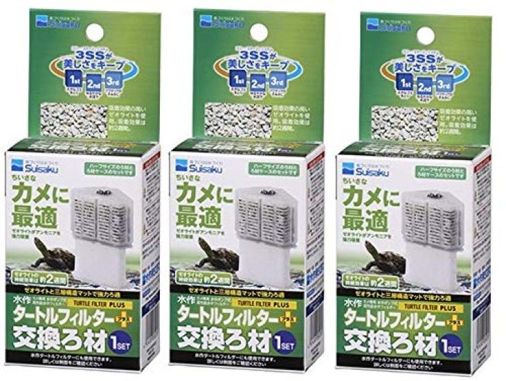 Suisaku Turtle Filter Plus Replacement Filter Media 1 SET x 3 Ideal for Turtles (Bulk Purchase)
Suisaku Turtle Filter Plus Replacement Filter Media 1 SET x 3 Ideal for Turtles (Bulk Purchase)