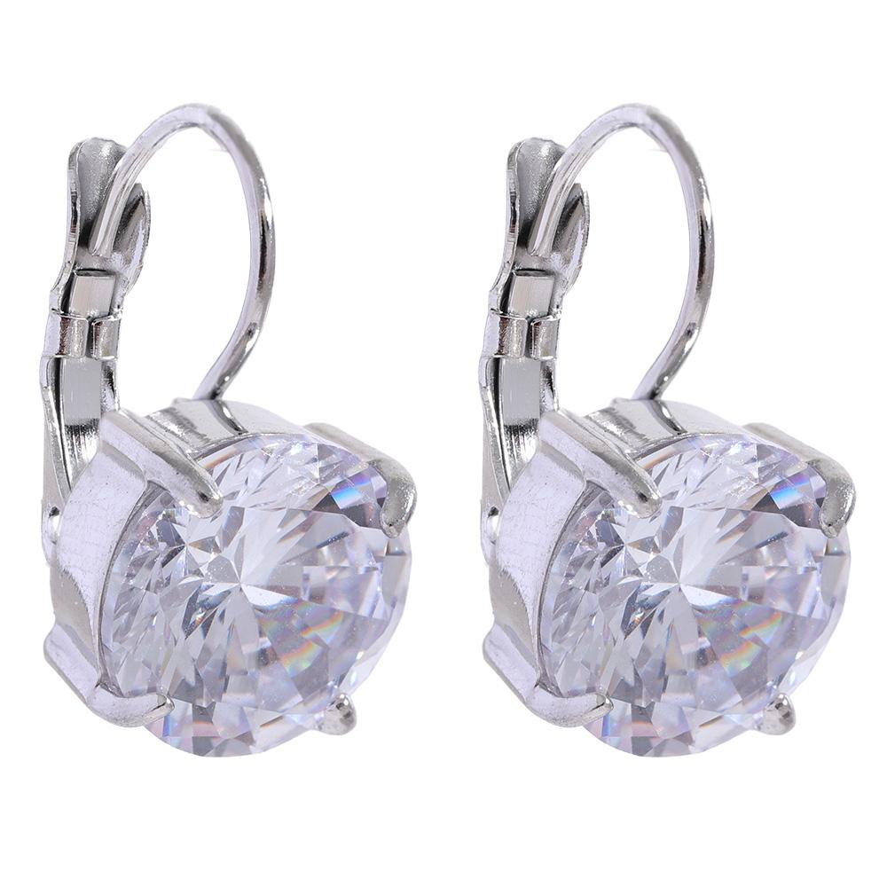 Yhpup Luxury Colorful Shiny AAA Cubic Zirconia Stainless Steel Round Ear Clasp Hoop Earrings Wedding Party Gift Delicate Jewelry
Yhpup Luxury Colorful Shiny AAA Cubic Zirconia Stainless Steel Round Ear Clasp Hoop Earrings Wedding Party Gift Delicate Jewelry