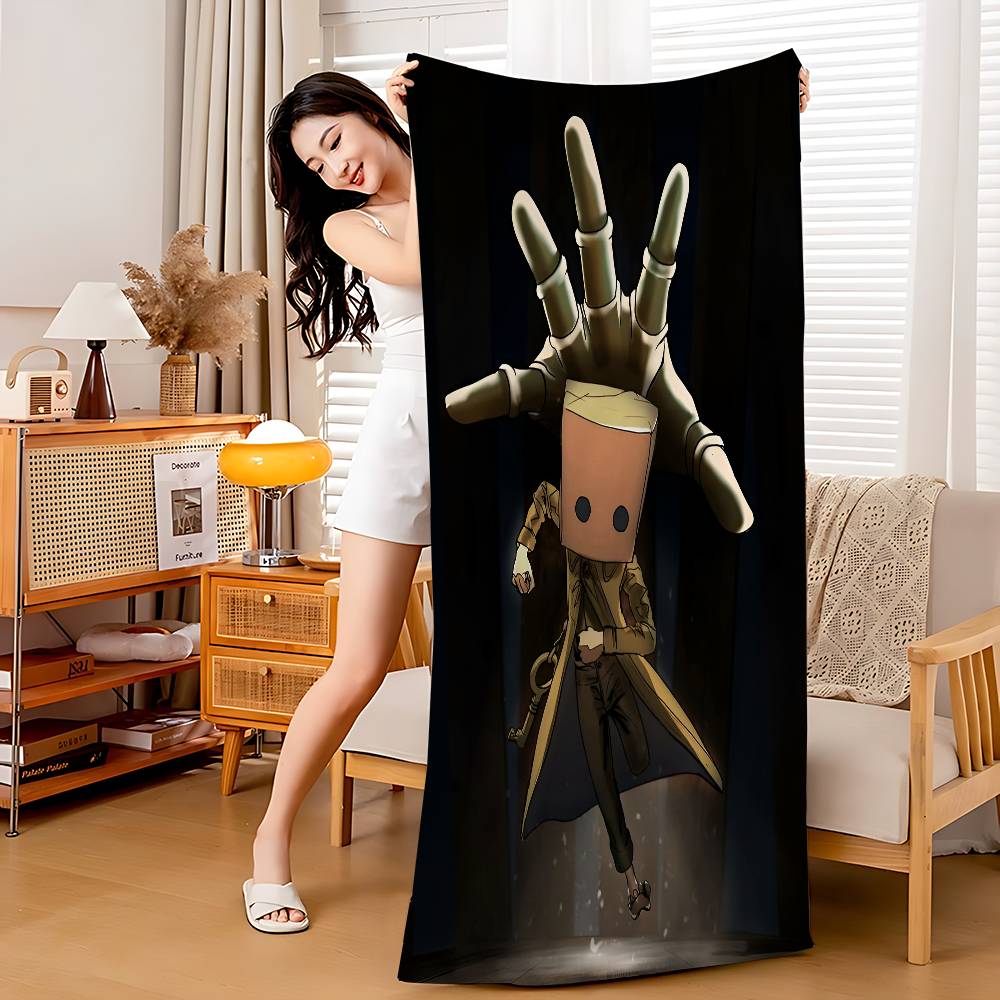 Game Anime L-Little N-Nightmares Bath Towel Microfiber Soft Water Absorbing Breathable For Girl Kids Decorative Beach Towel W30*H60(CM)
Game Anime L-Little N-Nightmares Bath Towel Microfiber Soft Water Absorbing Breathable For Girl Kids Decorative Beach Towel W30*H60(CM)