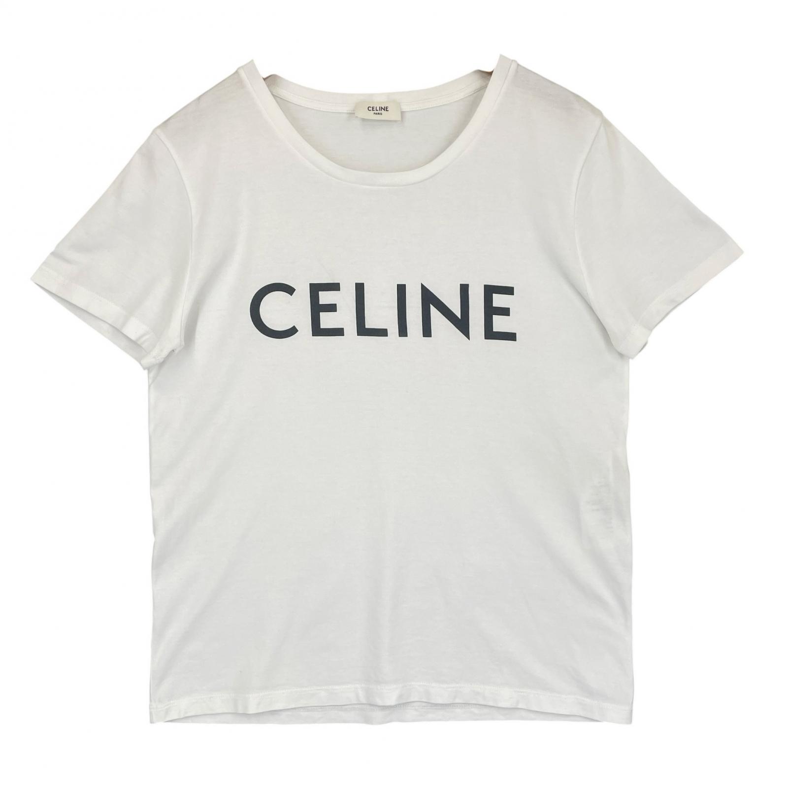 CELINE M WOMEN Short Sleeve T-shirt White Authentic Model 2X314916G
CELINE M WOMEN Short Sleeve T-shirt White Authentic Model 2X314916G