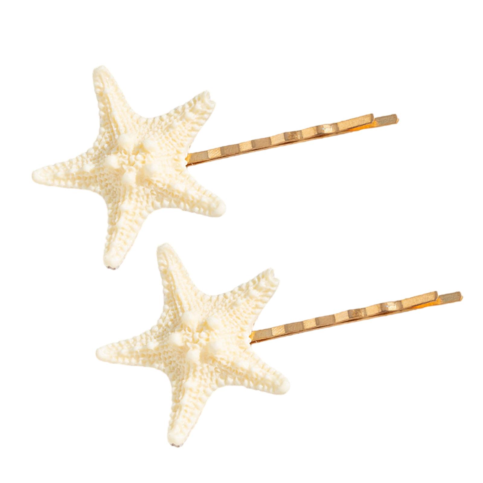 1 пара заколок для волос в форме морской звезды, аксессуары для волос на морскую тематику для женщин, девушек, смоляные заколки с металлической застежкой
1 пара заколок для волос в форме морской звезды, аксессуары для волос на морскую тематику для женщин, девушек, смоляные заколки с металлической застежкой