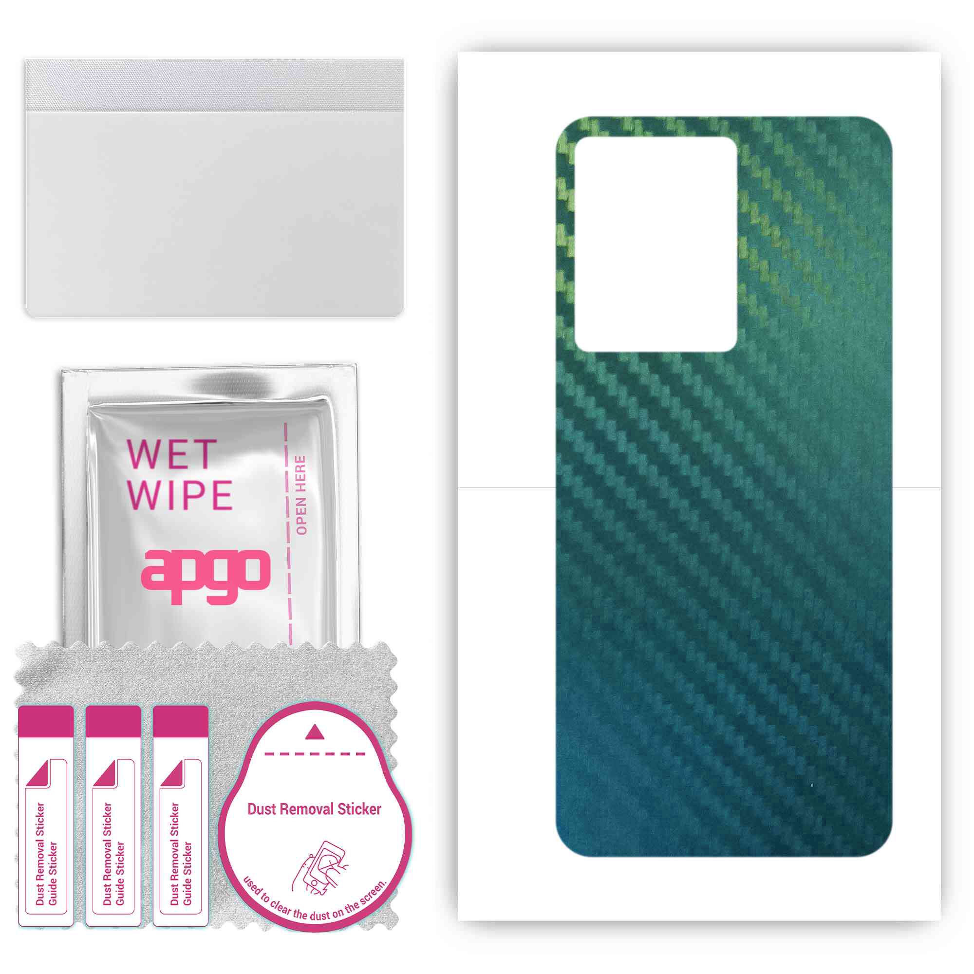 apgo Protective Skin Sticker for the back compatible with Infinix Note 12 Pro 5G, Wrap Film, Foil, Vinyl - Pattern Carbon Chameleon CAKA1
apgo Protective Skin Sticker for the back compatible with Infinix Note 12 Pro 5G, Wrap Film, Foil, Vinyl - Pattern Carbon Chameleon CAKA1