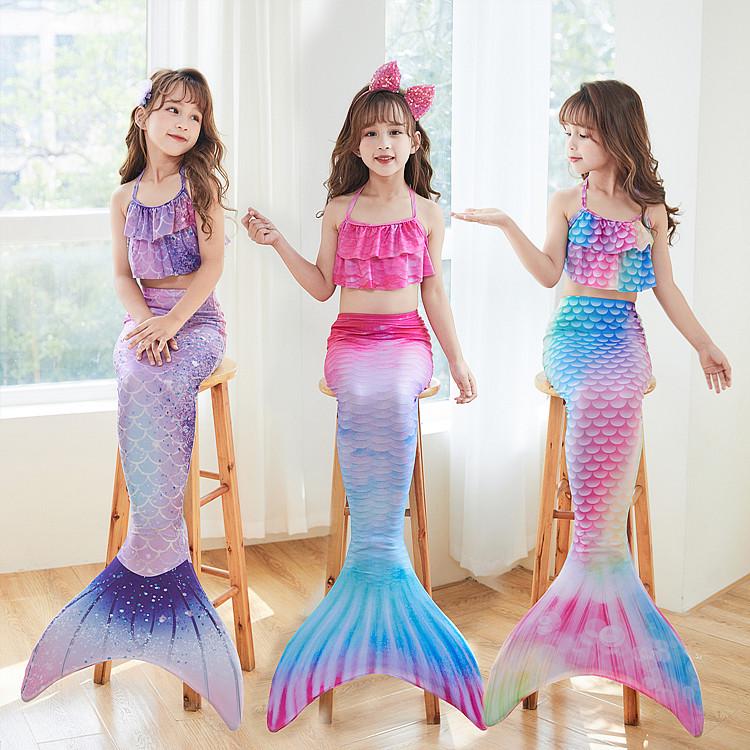 Mermaid Princess Swimsuit 3-Piece Set for Girls with Fishtail and Bikini XL (9-11 years)
Mermaid Princess Swimsuit 3-Piece Set for Girls with Fishtail and Bikini XL (9-11 years)