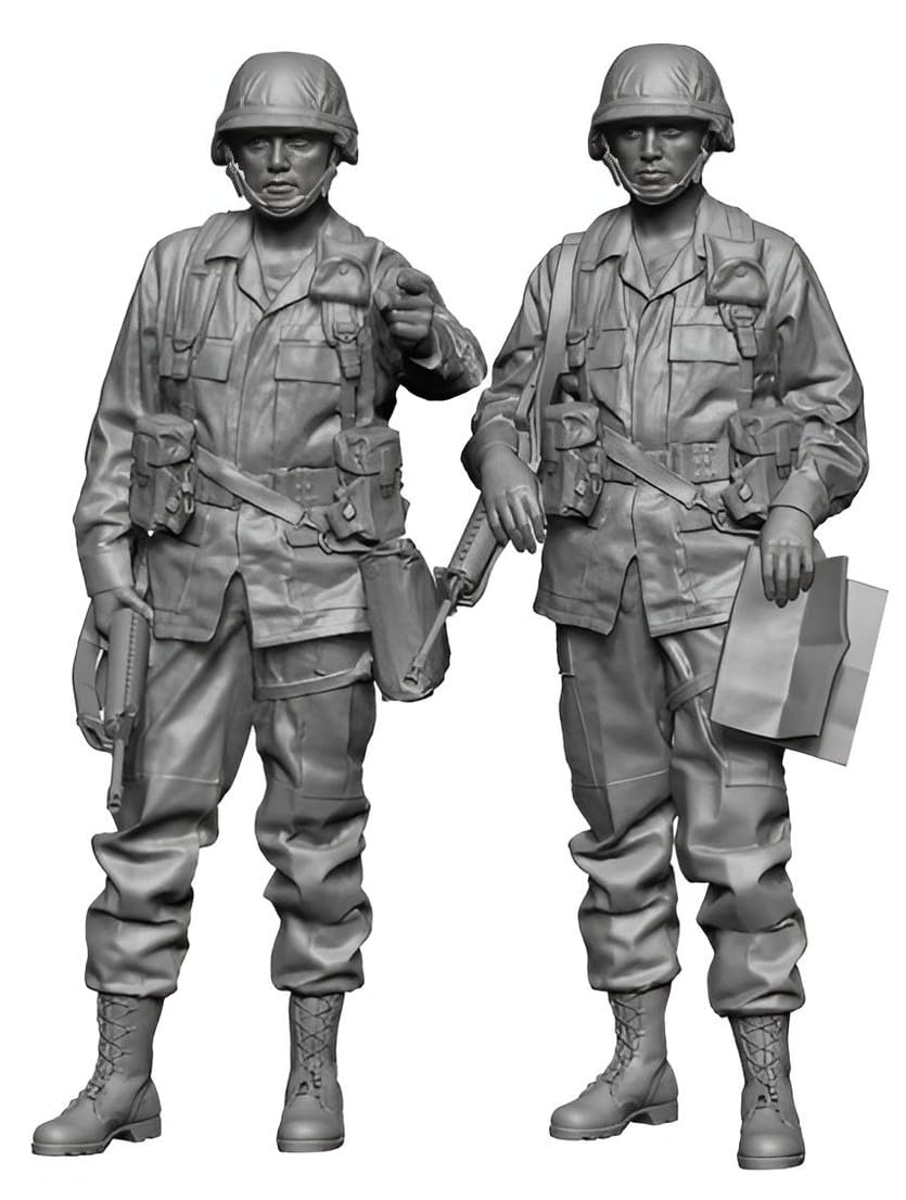H3 Model Current US Army Infantry Set Route Confirmation Resin Kit HS16036 1/16 1980-1990s 2-piece
H3 Model Current US Army Infantry Set Route Confirmation Resin Kit HS16036 1/16 1980-1990s 2-piece