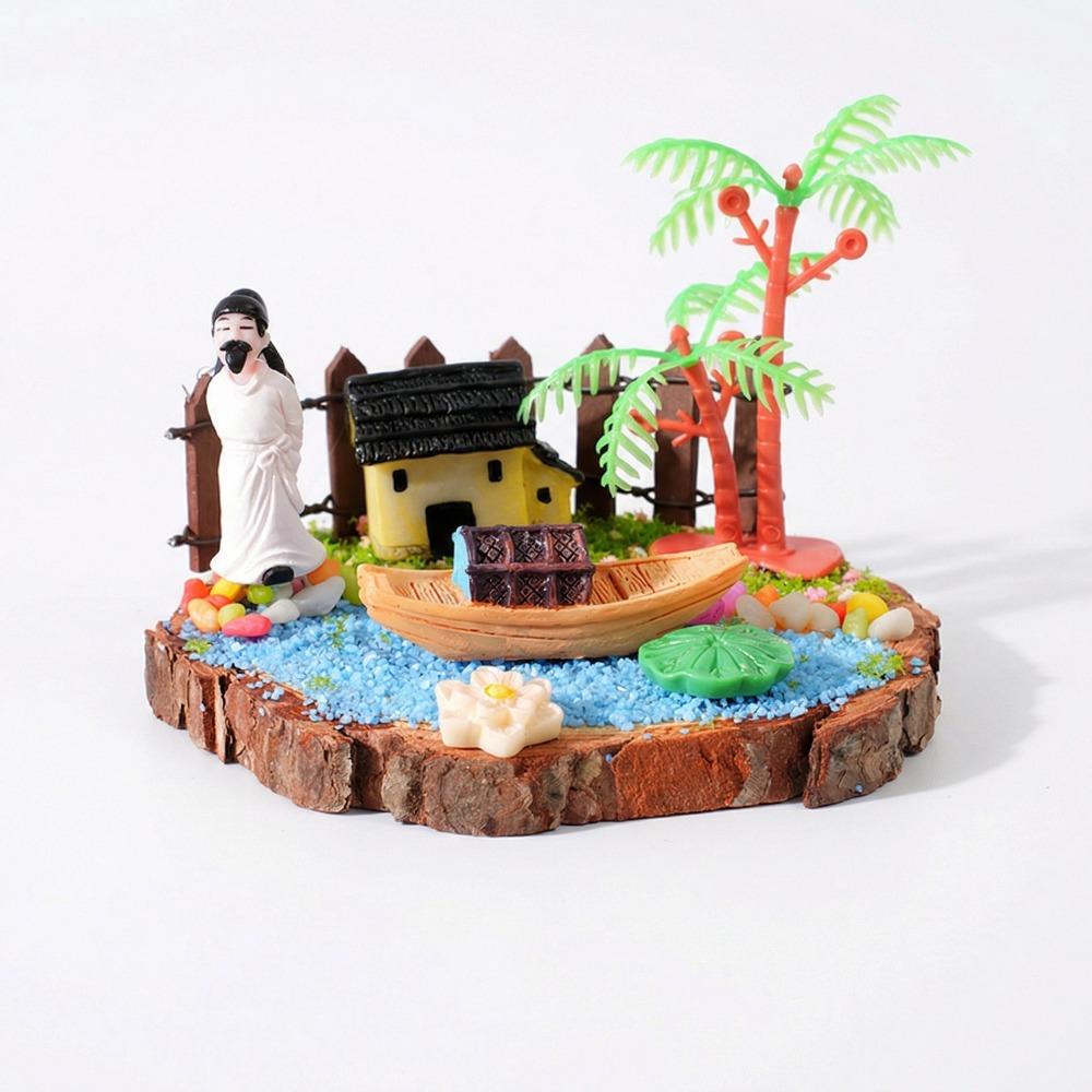 Multicolor Landscape DIY Material Kit Resin Wood Base DIY Miniature Landscape Ornaments Cartoon Statue Mini Size
Multicolor Landscape DIY Material Kit Resin Wood Base DIY Miniature Landscape Ornaments Cartoon Statue Mini Size