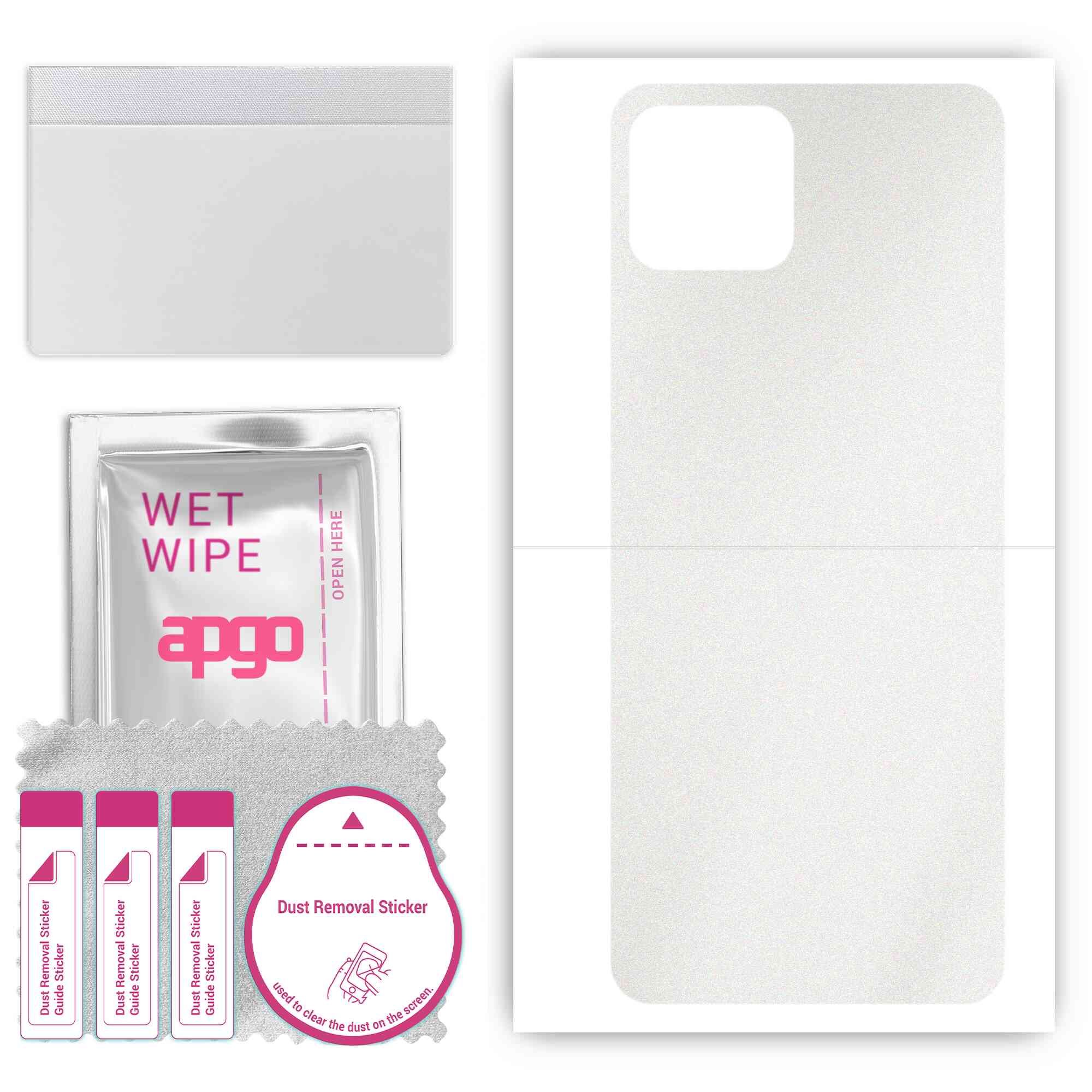 apgo Protective Skin Sticker for the back compatible with Infinix Smart 6 Plus, Wrap Film, Foil, Vinyl - Pattern Matte Transparent
apgo Protective Skin Sticker for the back compatible with Infinix Smart 6 Plus, Wrap Film, Foil, Vinyl - Pattern Matte Transparent