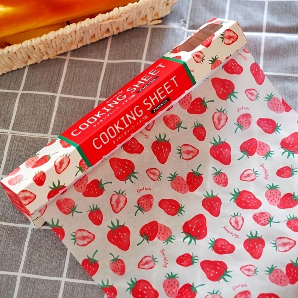 Oil-proof Baking Parchment Paper Roll Grease Resistant Sandwich Packaging Paper Barbecue Style F-2.5M
Oil-proof Baking Parchment Paper Roll Grease Resistant Sandwich Packaging Paper Barbecue Style F-2.5M