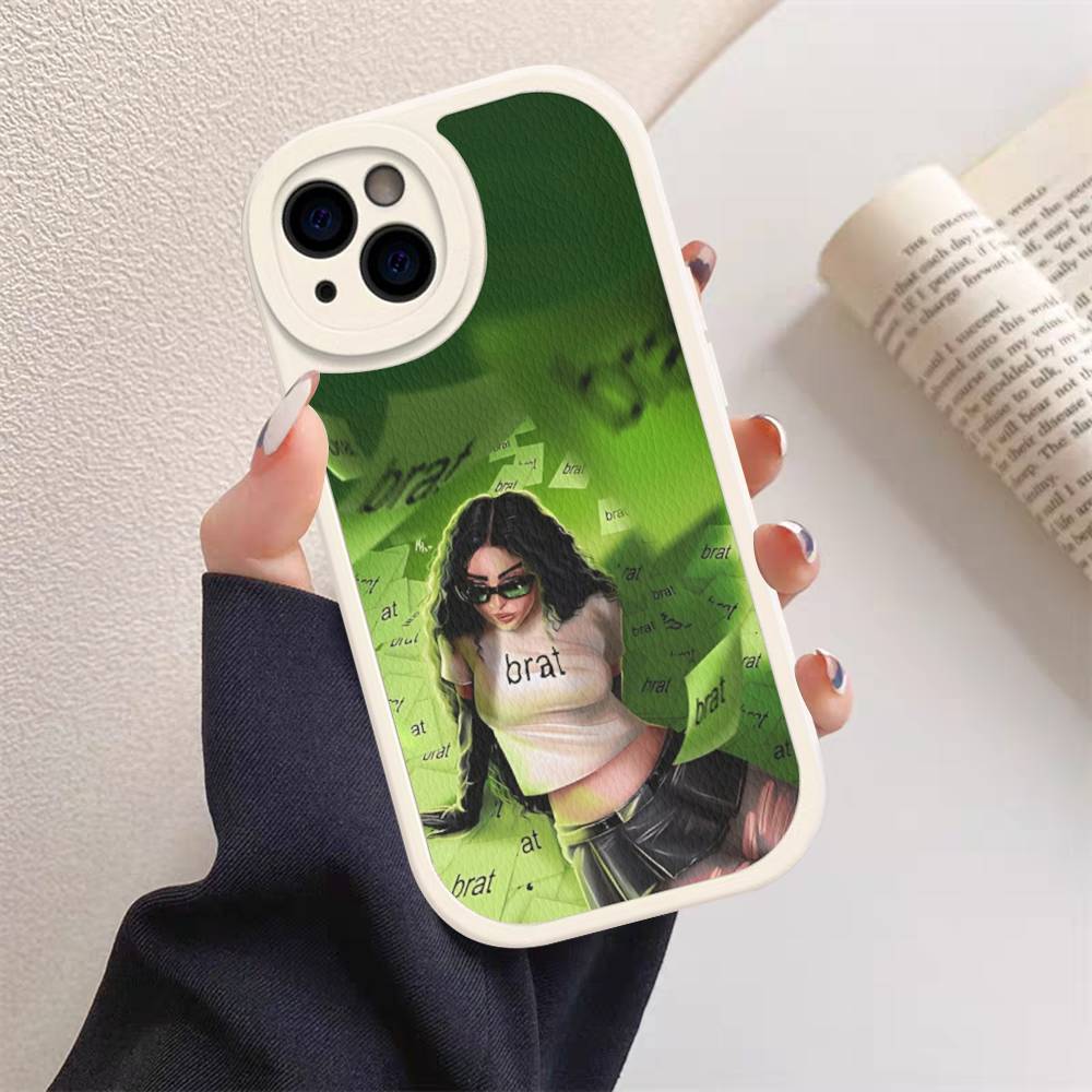 British Pop C-CharliS-XCX Singer Leather Phone Case For IPhone 16 15 14 17 Pro Max 11 12 Mini Plus Soft Shell iPhone 14 pro
British Pop C-CharliS-XCX Singer Leather Phone Case For IPhone 16 15 14 17 Pro Max 11 12 Mini Plus Soft Shell iPhone 14 pro