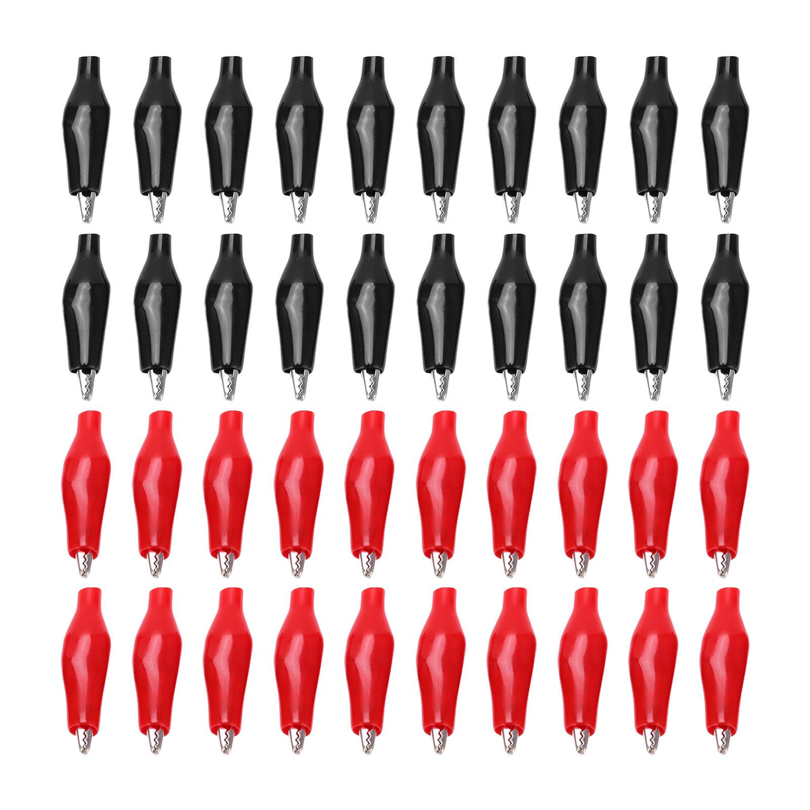 20Pack Battery Clamps 25.010 Electrical Test Clips Single Handle for Electrical Appliance
20Pack Battery Clamps 25.010 Electrical Test Clips Single Handle for Electrical Appliance