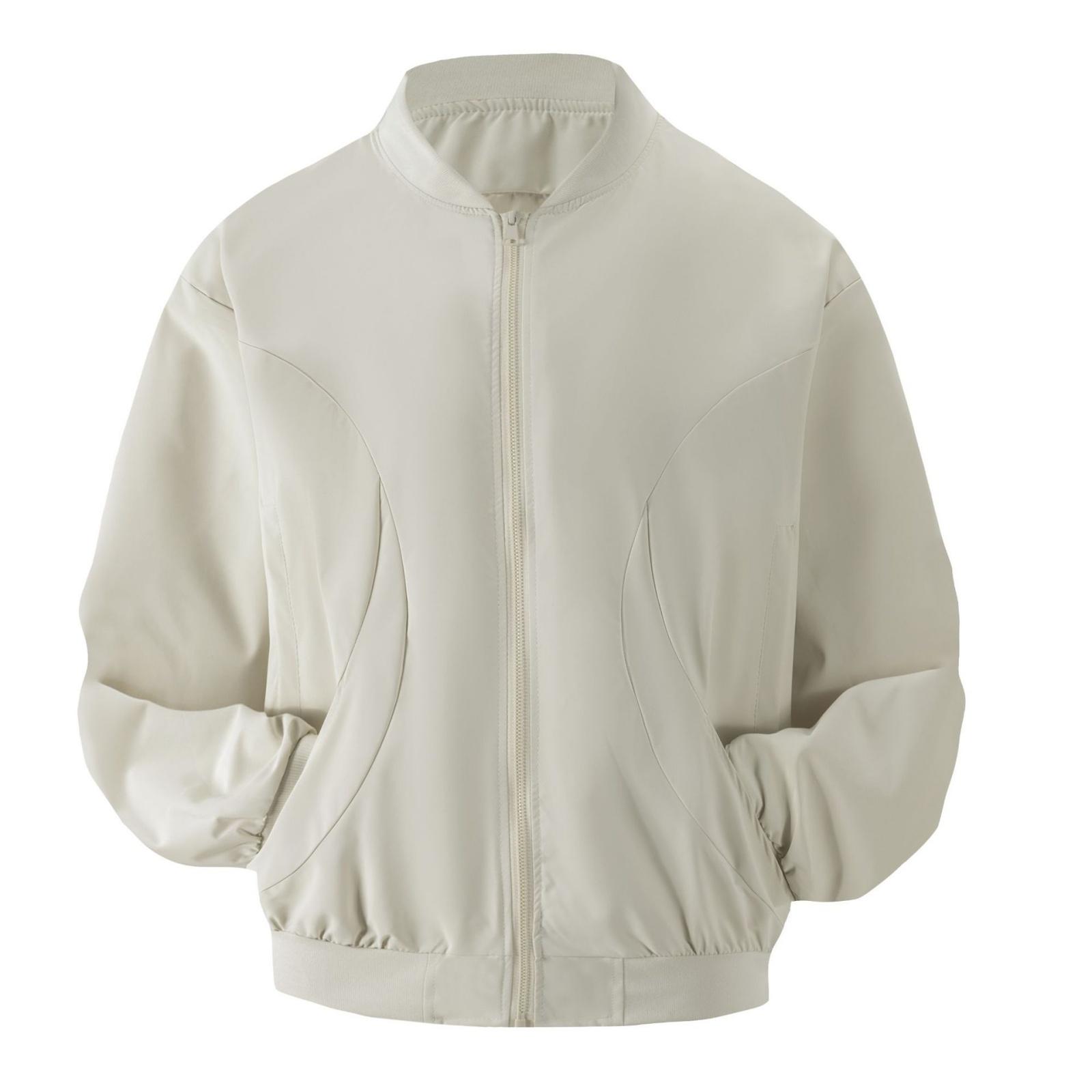 Мужская повседневная куртка однотонного цвета с бейсбольным воротником, мужская спортивная куртка, рабочая куртка, тонкое пальто M хаки
Мужская повседневная куртка однотонного цвета с бейсбольным воротником, мужская спортивная куртка, рабочая куртка, тонкое пальто M хаки