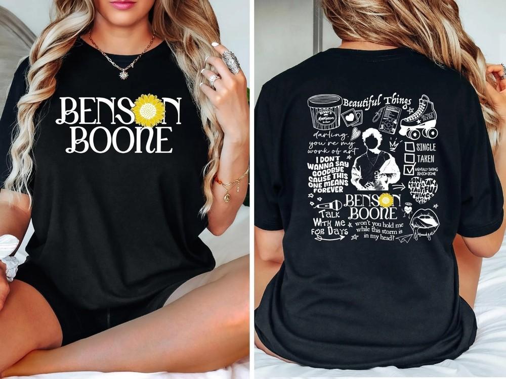 TRENDY !! Benson Boone Shirt, Music Tour Fan T Shirt, Live Music Apparel L
TRENDY !! Benson Boone Shirt, Music Tour Fan T Shirt, Live Music Apparel L