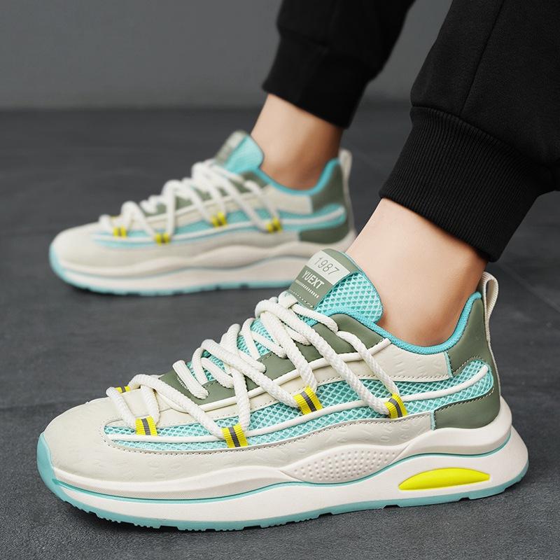 Mesh sneakers men s summer 2024 new men s shoes trendy dad shoes breathable trendy shoes student thick soles increase 39
Mesh sneakers men s summer 2024 new men s shoes trendy dad shoes breathable trendy shoes student thick soles increase 39